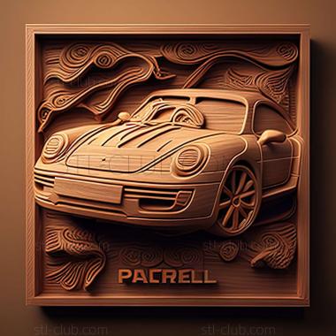 3D мадэль Porsche Carrera (STL)